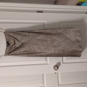 DKNY Silk skirt side zipper dressy